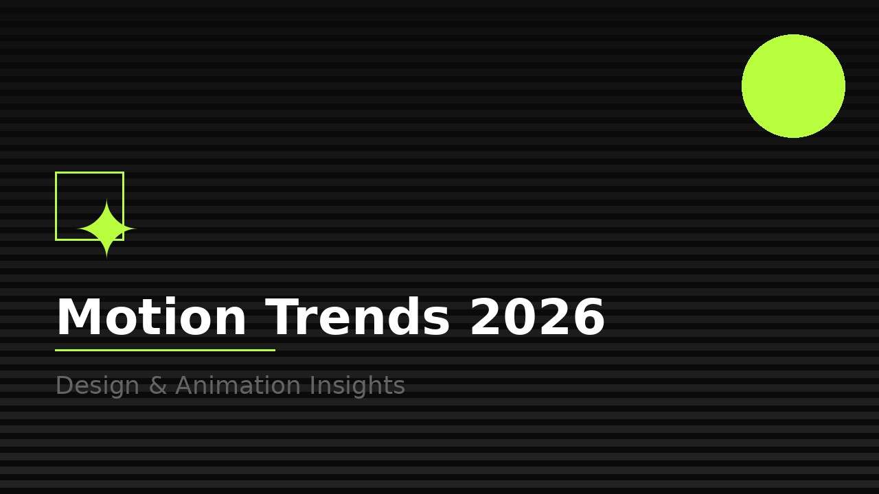 Motion Design Trends Shaping SaaS Videos in 2026